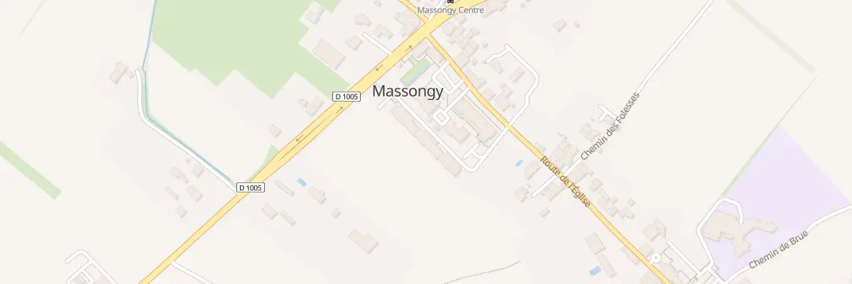 Plan du 89 Imp de la Croix Sud à Massongy