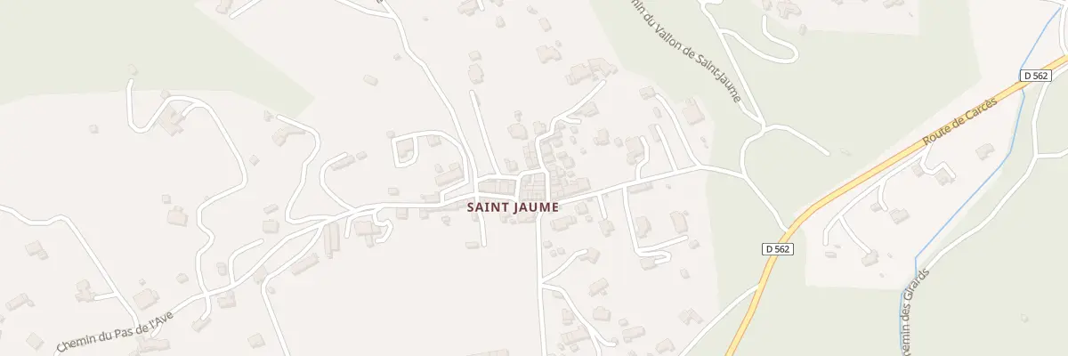 Plan du 54 Rue du Hameau de Saint-Jaume à Lorgues
