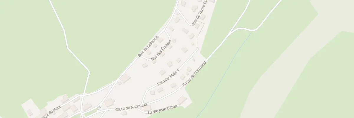 Plan du 5 Rue du Lotissement du Plain 1 à Aubonne