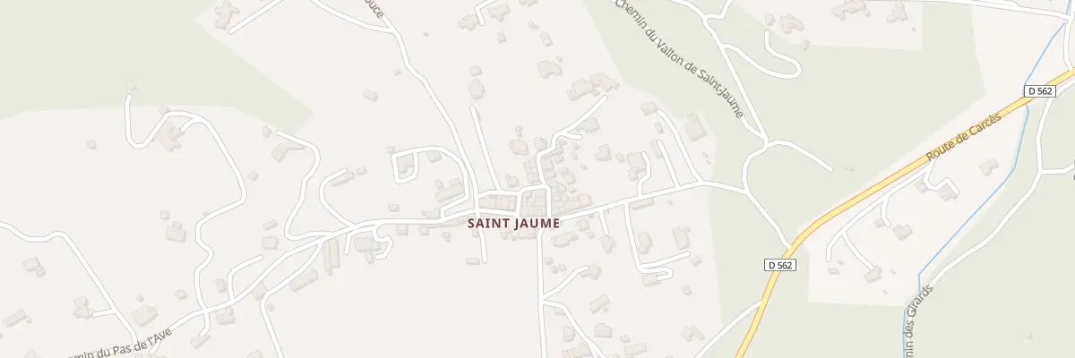 Plan du 42 Rue du Hameau de Saint-Jaume à Lorgues