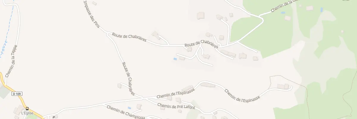 Plan du 6 Imp du Morgon à Prunières
