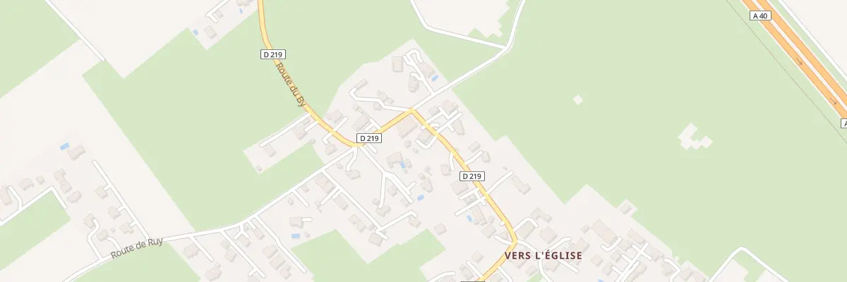 Plan du 167 Rte du By à Scientrier