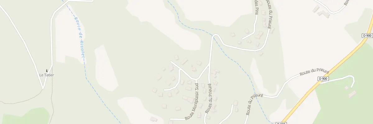 Plan du 2 Lot Montplaisir à Montclar