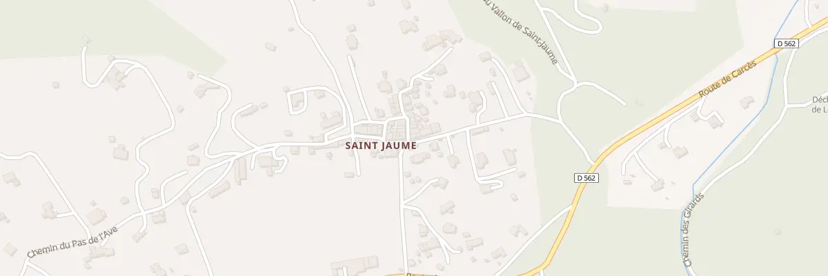 Plan du 20 Rue du Hameau de Saint-Jaume à Lorgues