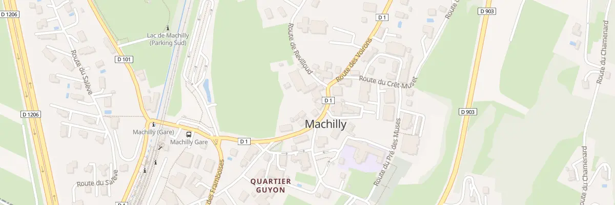 Plan du 3 Rte de Revilloud à Machilly