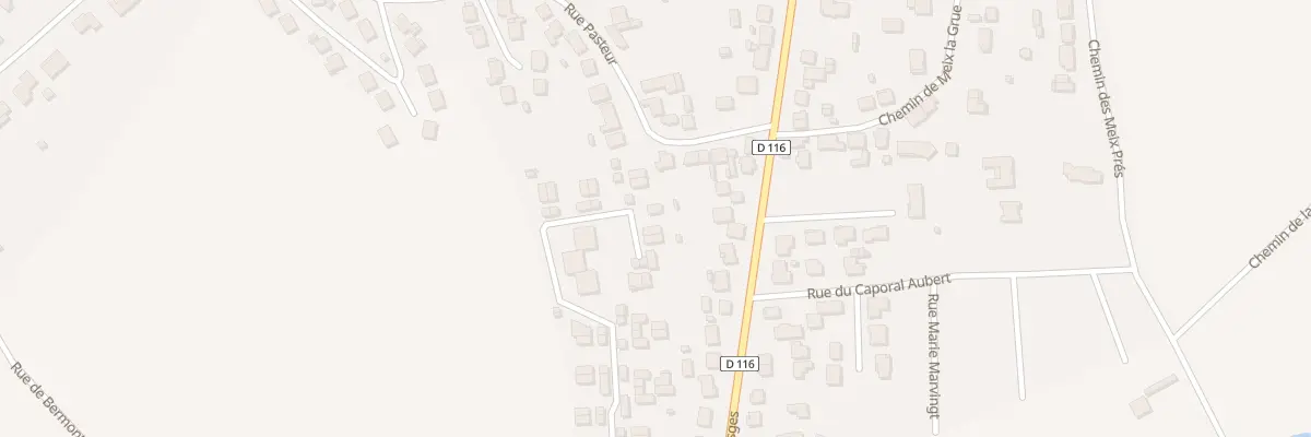 Plan du 42 Rue sous Bermont à Rosières-aux-Salines