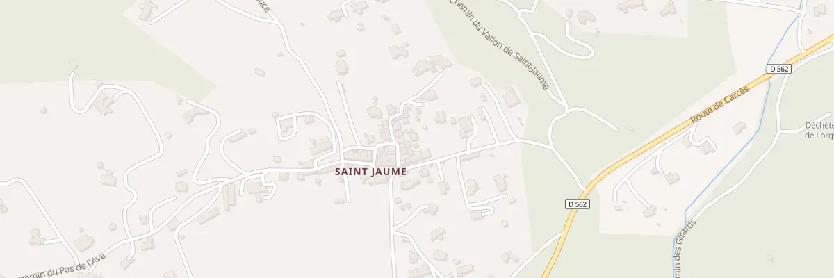 Plan du 26 Rue du Hameau de Saint-Jaume à Lorgues
