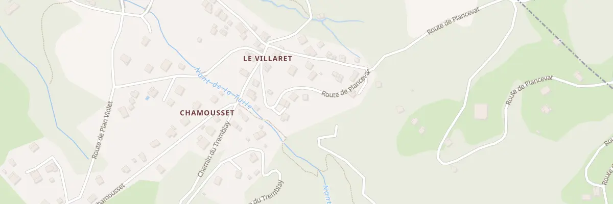 Plan du 410 Rte de Plancevat à Sainte-Hélène-sur-Isère