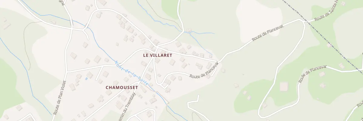 Plan du 390 Che des Châtaigniers à Sainte-Hélène-sur-Isère