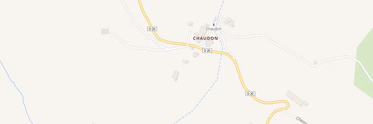 Plan du 7888 Chaudon à Chaudon-Norante