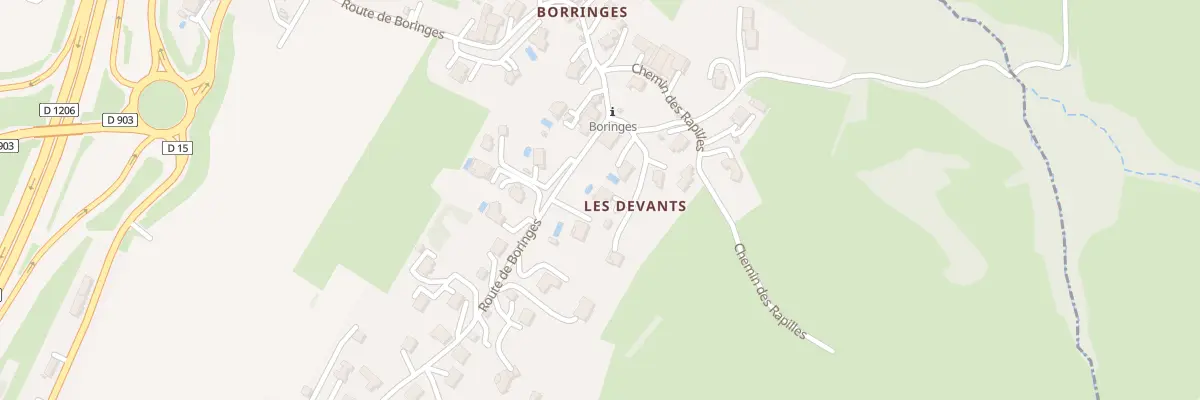 Plan du 22 Che du Chamenard à Saint-Cergues
