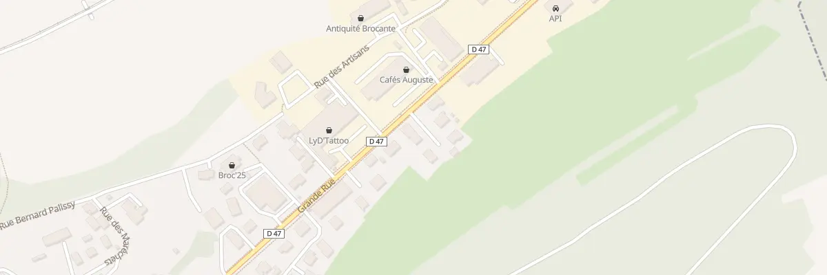 Plan du 2 Rue des Pommiers Ronds à Granges-Narboz