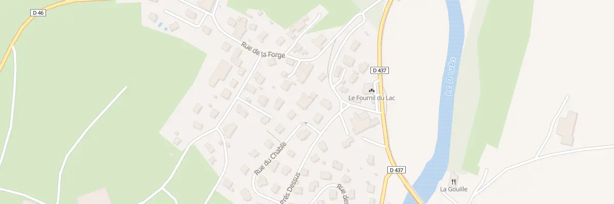 Plan du 28T Rue de la Forge à Oye-et-Pallet