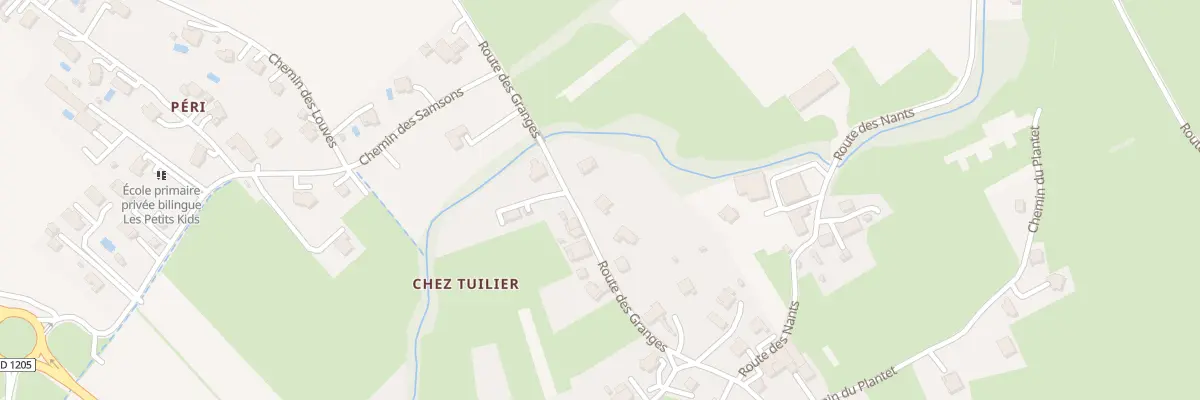 Plan du 1450 Rte des Granges à Contamine-sur-Arve