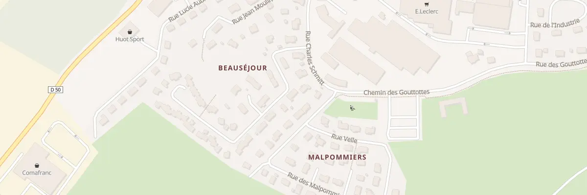 Plan du 9 Rue du Maréchal Juin à Valdahon