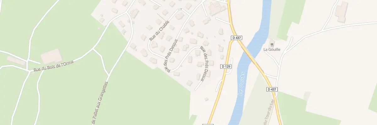 Plan du 4 Rue du Pré Dessus à Oye-et-Pallet