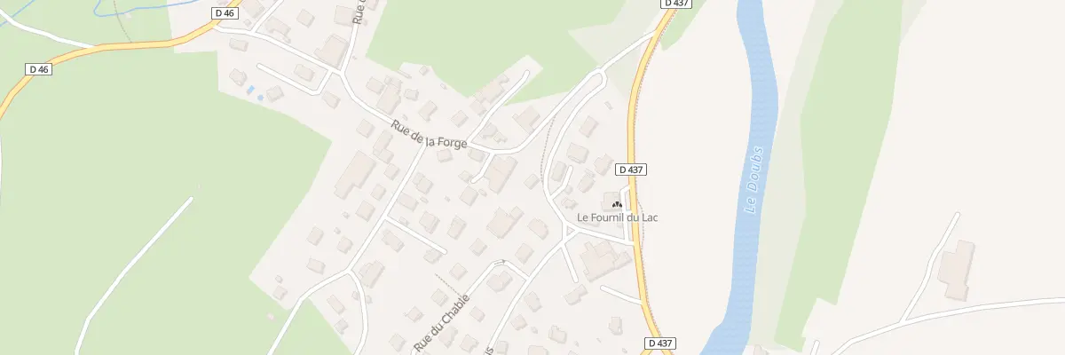 Plan du 28B Rue de la Forge à Oye-et-Pallet