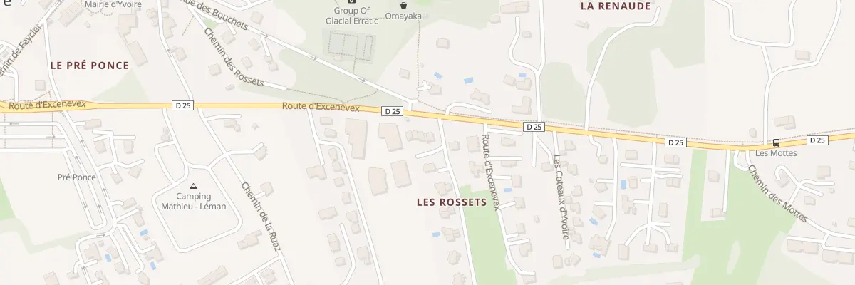 Plan du 536C Rte d’Excenevex à Yvoire