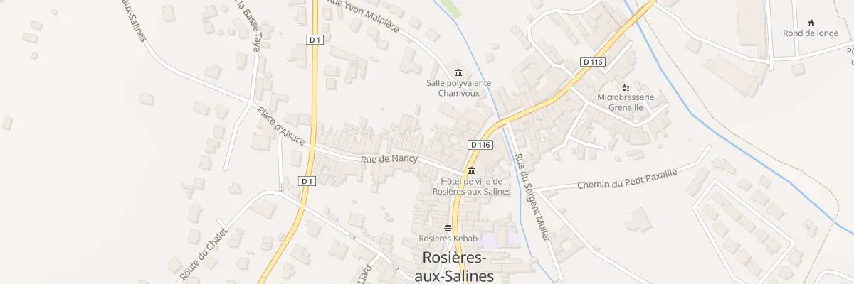 Plan du 7 Rue de Nancy à Rosières-aux-Salines