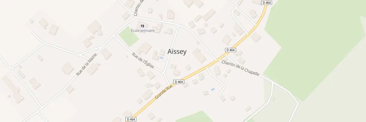 Plan du 5044 Gr Grande Rue à Aïssey
