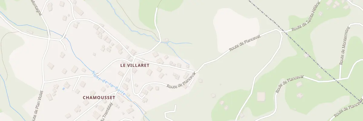 Plan du 430 Che des Châtaigniers à Sainte-Hélène-sur-Isère