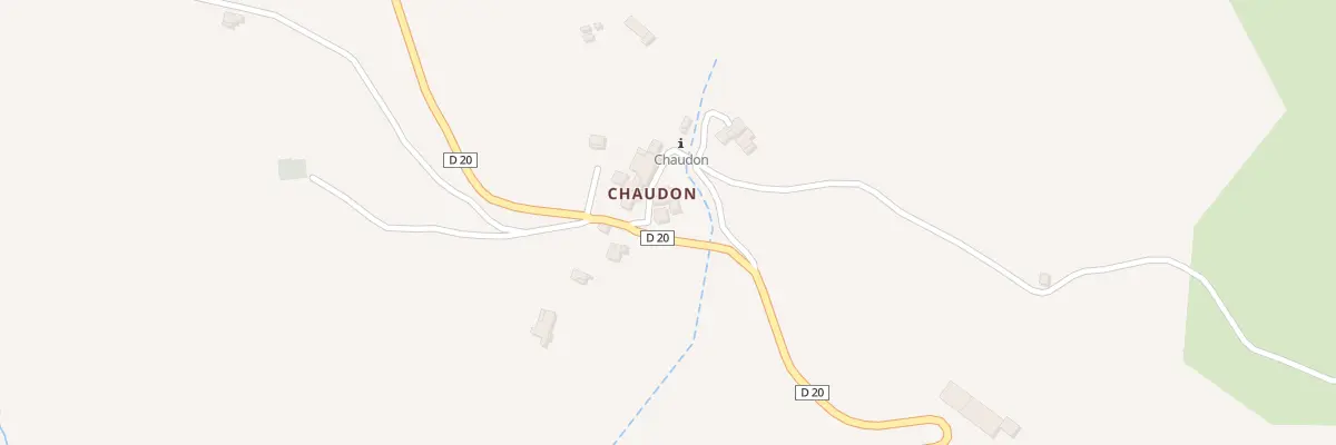Plan du 2 Pl de la Fontaine à Chaudon-Norante