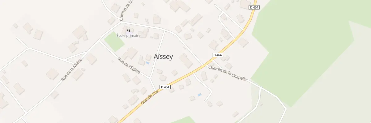 Plan du 1 Rue de la Mairie à Aïssey