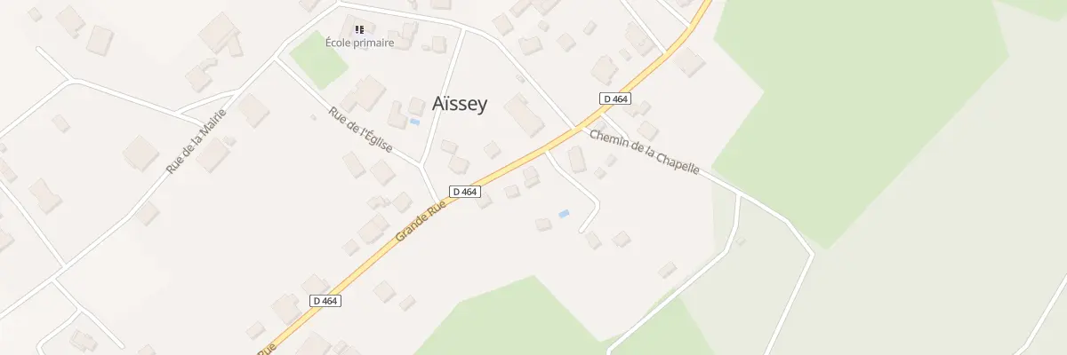 Plan du 13 Grande Rue à Aïssey