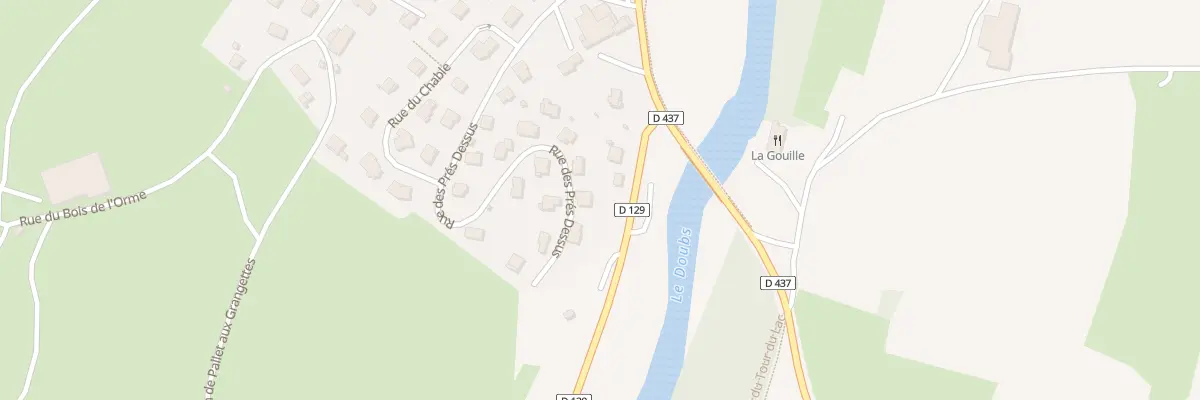 Plan du 23 Rue du Pré Dessus à Oye-et-Pallet