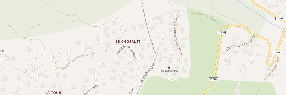 Plan du 60 Rte du Bonrieu à Saint-Pancrace