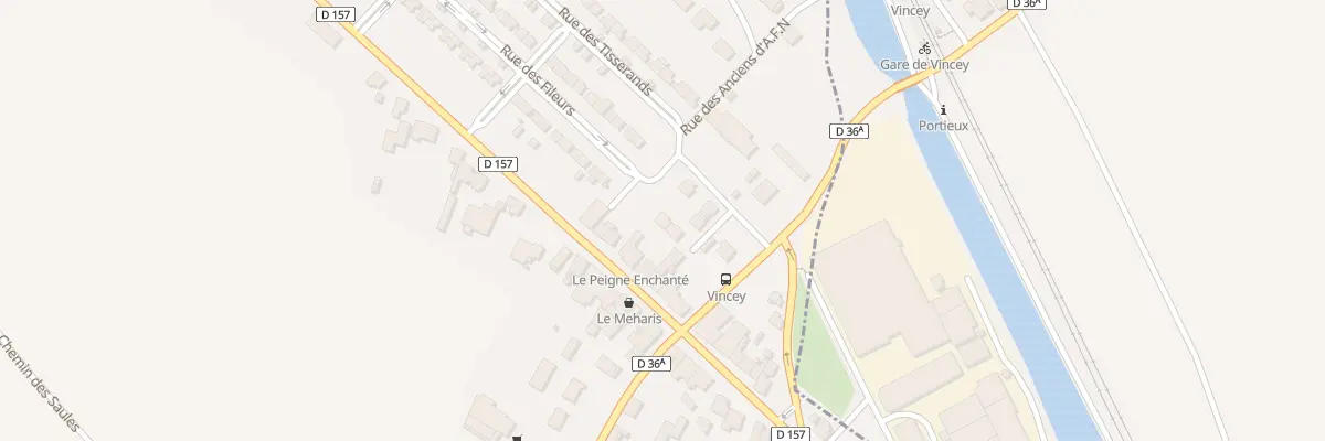 Plan du 7 Rue des Tisserands à Vincey