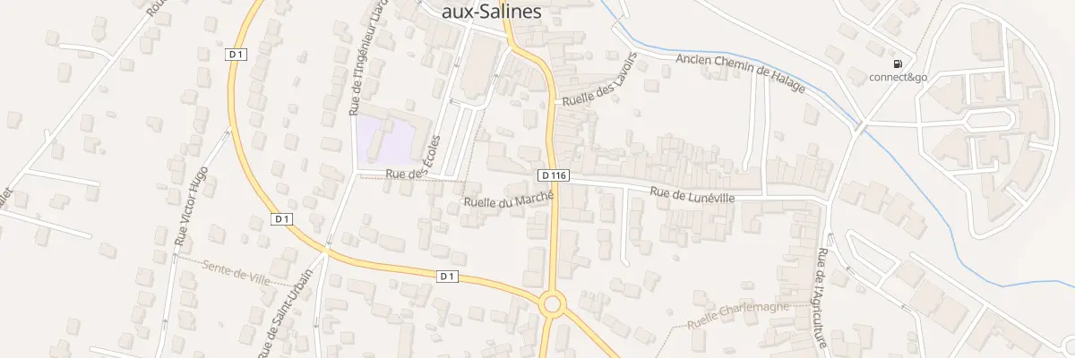 Plan du 15 Rue de la Moselle à Rosières-aux-Salines