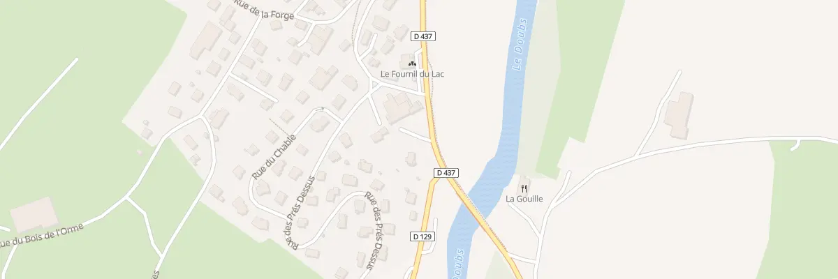 Plan du 10 Rue du Barrage à Oye-et-Pallet