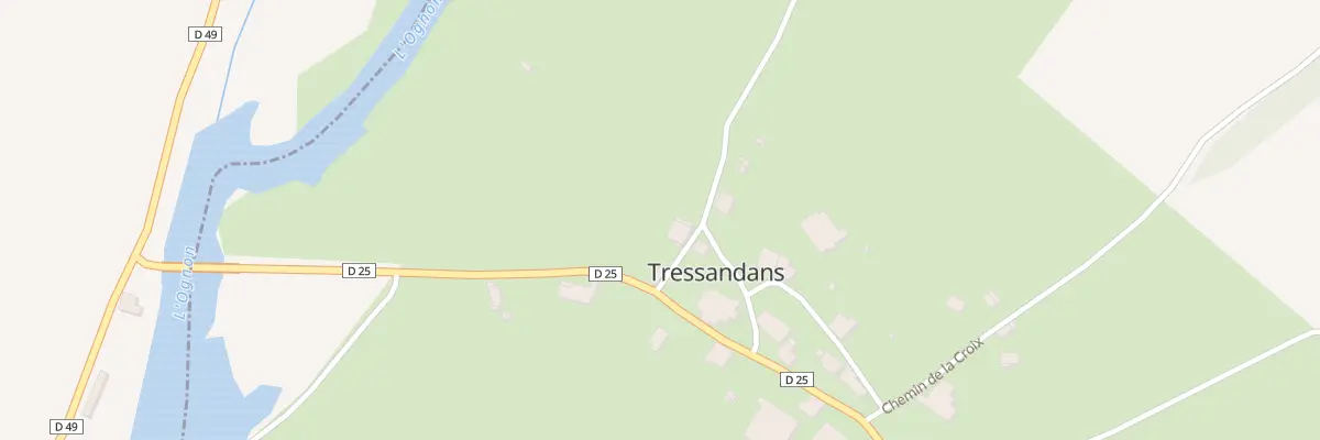 Plan du 5002 A la Motte à Tressandans