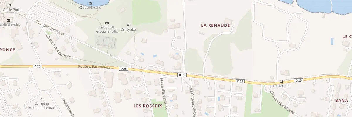 Plan du 651 Rte d’Excenevex à Yvoire