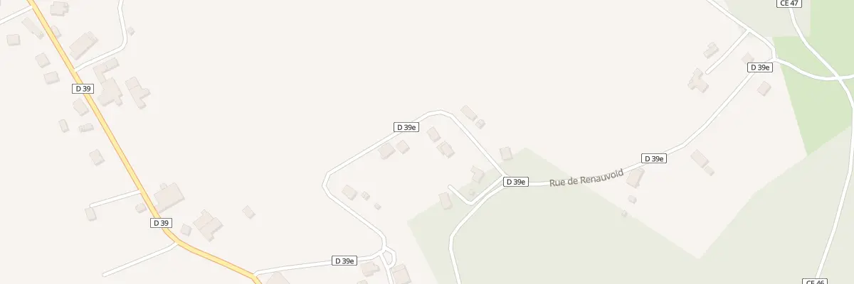 Plan du 430 Rue de Renauvoid à Girancourt