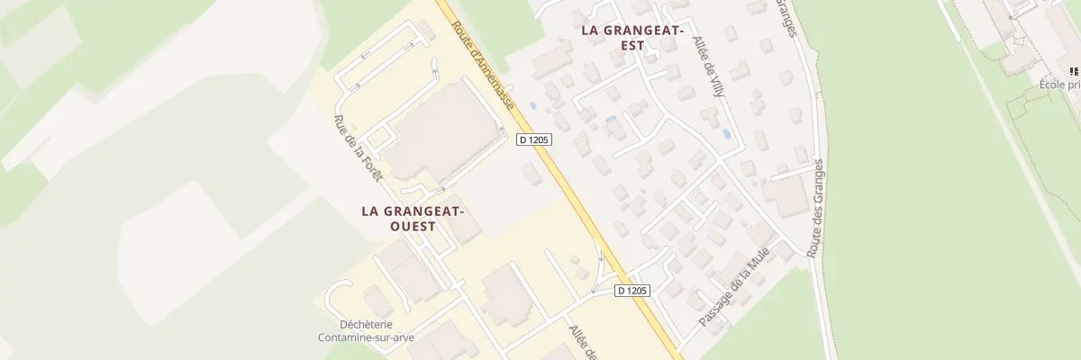 Plan du 1211 Rte d’Annemasse à Contamine-sur-Arve
