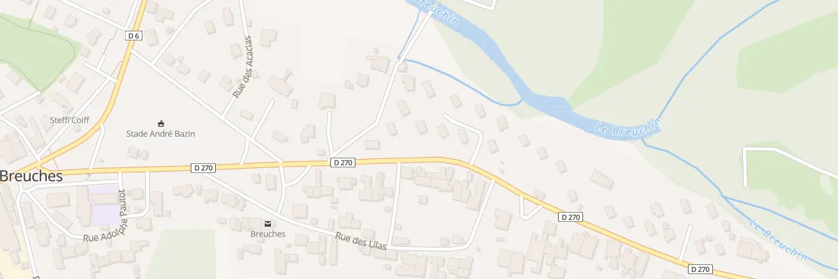 Plan du 15B Rue de Saint Sauveur à Breuches