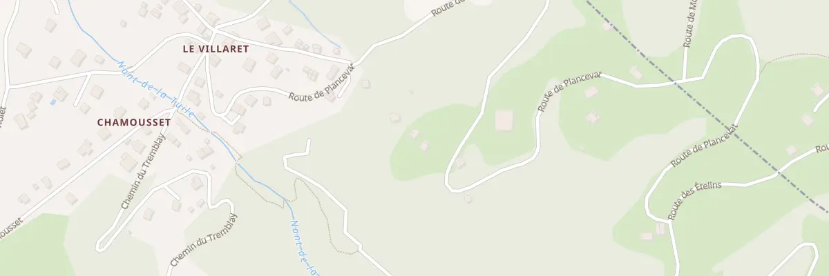 Plan du 1045 Rte de Plancevat à Sainte-Hélène-sur-Isère