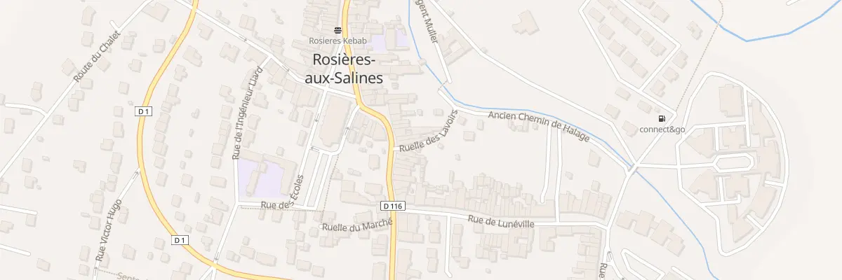 Plan du 24 Rue de la Moselle à Rosières-aux-Salines