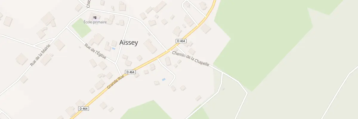 Plan du 1 Che de la Chapelle à Aïssey