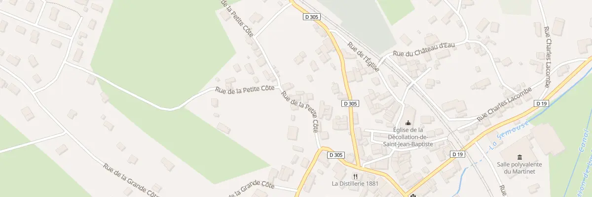 Plan du 5098 La Petite Cote à Aillevillers-et-Lyaumont