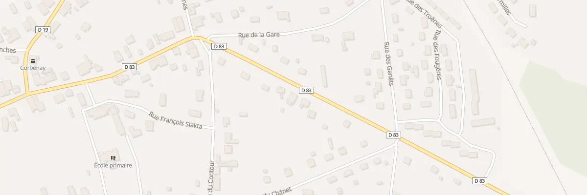 Plan du 7 Av de Fougerolles à Corbenay