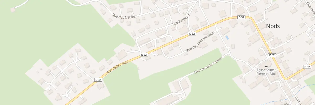 Plan du 13 Rue de la Vallée aux Premiers Sapins