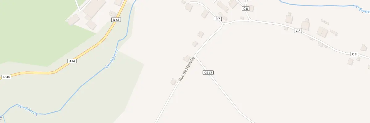 Plan du 10 Rue de la Hetrelle à Uzemain
