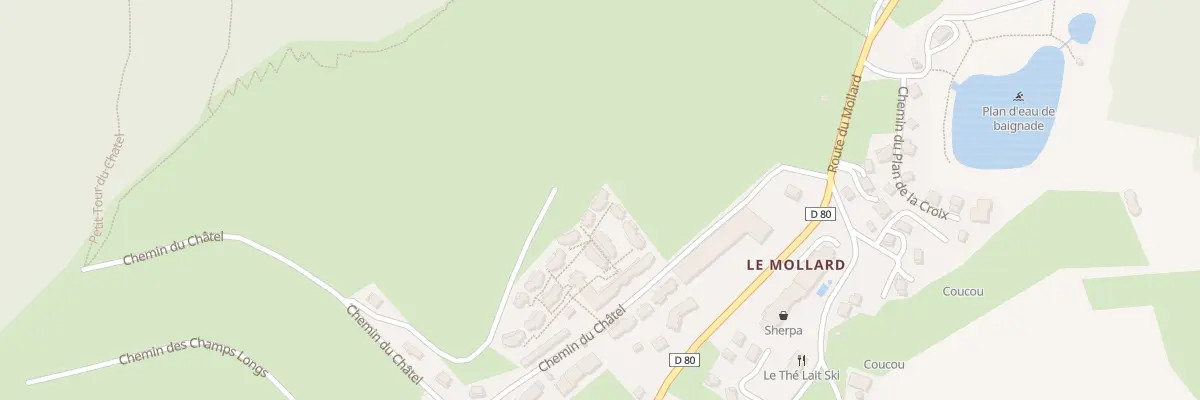 Plan du 5422 Pierre Fourchue à Albiez-Montrond