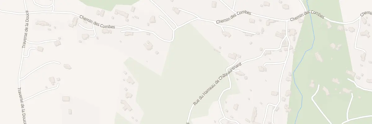 Plan du 9998 Che des Combes à Lorgues