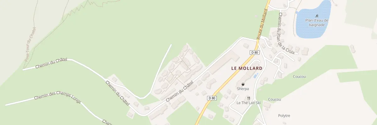 Plan du 5424B Pierre Fourchue à Albiez-Montrond