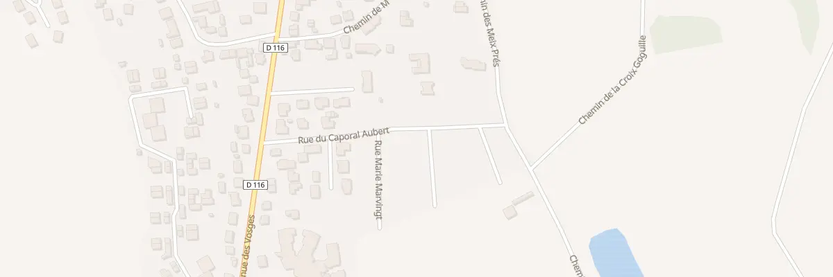 Plan du 1 Rue Pierre Clostermann à Rosières-aux-Salines