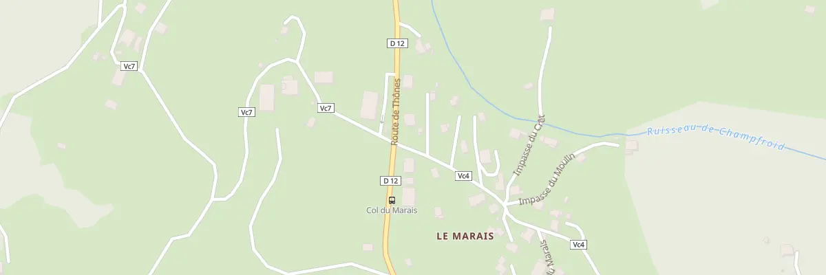 Plan du 29 Rte du Mont à Serraval